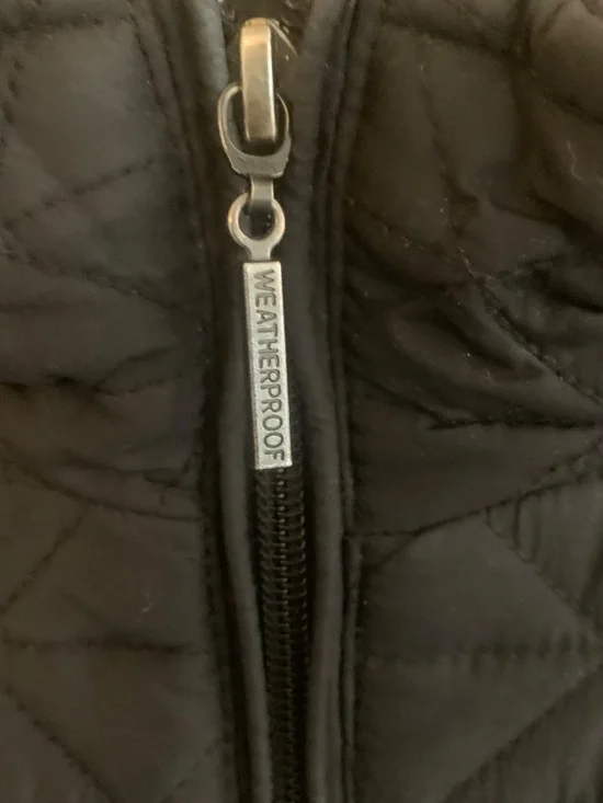 Quilted Biker Style Spring or Fall jacket (L) - Picture 6 of 7